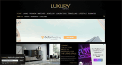 Desktop Screenshot of luxurytopics.com
